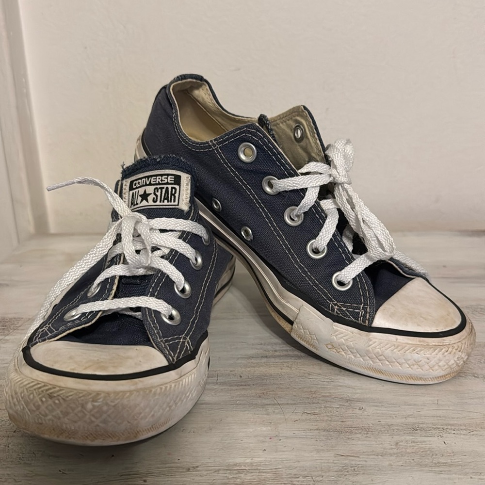 NAVY CONVERSE  - EUC